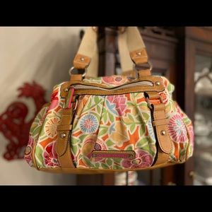 Lily bloom Landen triple section satchel